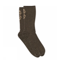 MP Denmark Hjørdis Socks Anti-Slip - Brown Melange 40/42 hos parfumerihamoghende.dk 